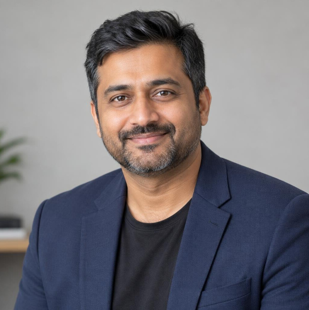 Portrait of a man editor for technology publication