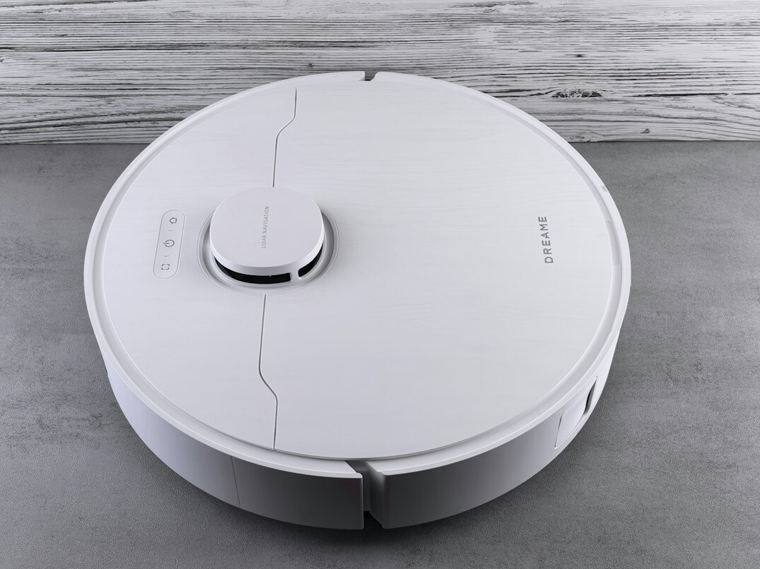 robot vacuum cleaning floor